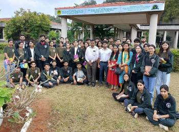 ICFRE-Institute of Forest Biodiversity, Hyderabad organized a visit program for B.Sc. (Hons.) Forestry & Biotechnology Students from College of Horticulture  Forestry, Dr. Y.S. Parmar University of Horticulture & Forestry Himachal Pradesh on 03.12.2024