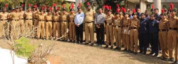 ICFRE-Institute of Forest Biodiversity, Hyderabad organized a visit program for NCC cadets of Avanthi College 3, Telangana Battalion under 'Prakriti' on 06.01.2025